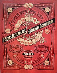 [CA - Kirjat] Kuvaus-luettelo Fiskarsin Osakeyhtiön Valmistamista Hieno-Takeista
