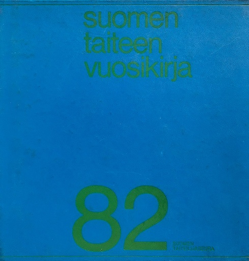 [CA - Kirjat] Suomen taiteen vuosikirja 82