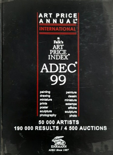 [CA - Kirjat] Art Price Annual ADEC 99