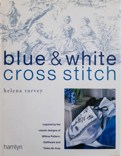 [CA - Kirjat] Blue and White Cross Titch
