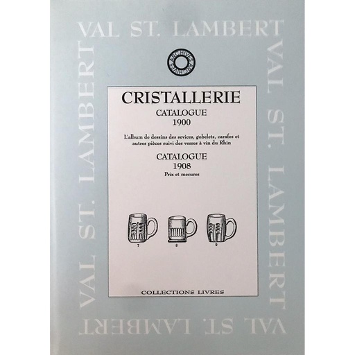 [CA - Kirjat] Cristallerie Catalogue 1900