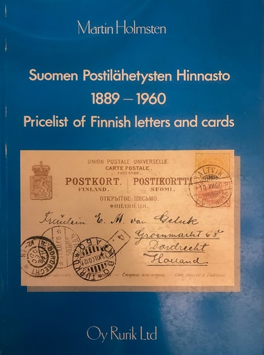 [CA - Kirjat] Suomen Postilähetysten Hinnasto 1889-1960