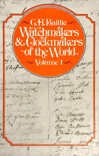 [CA - Kirjat] Watchmakers & Clockmaers of the World Volume 1